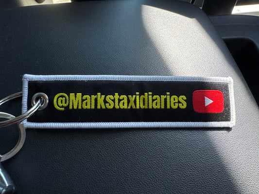 Markstaxidiaries fine woven luggage and key tag