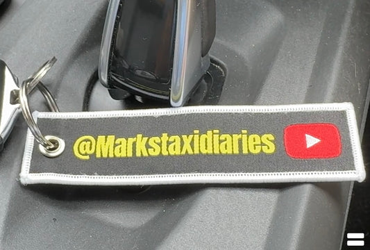 Markstaxidiaries fine woven luggage and key tag